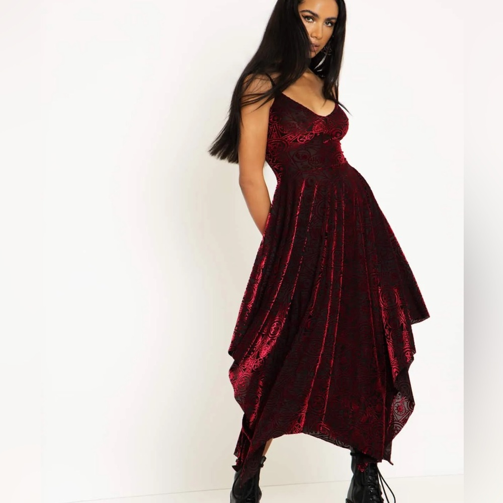 BV Hex Blood Handkerchief Dress - Limited NWT